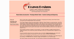 Desktop Screenshot of prawndesigns.com